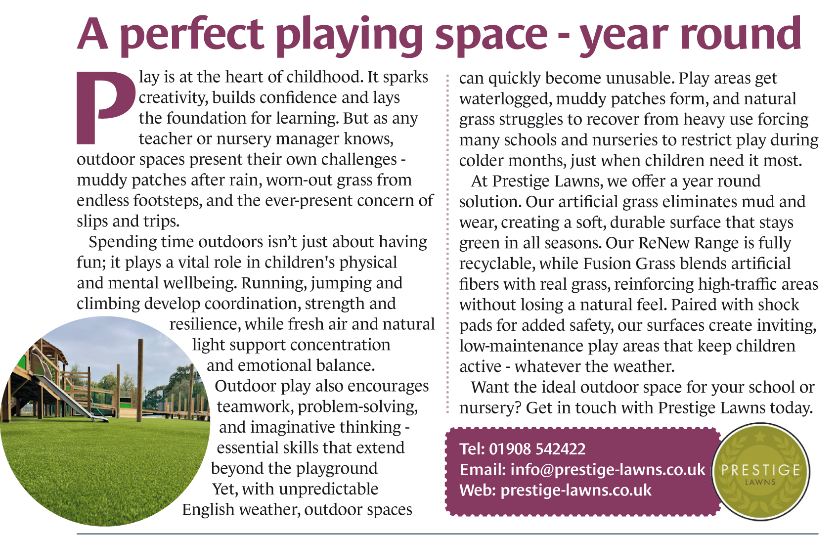 Prestige Lawns AprMay25